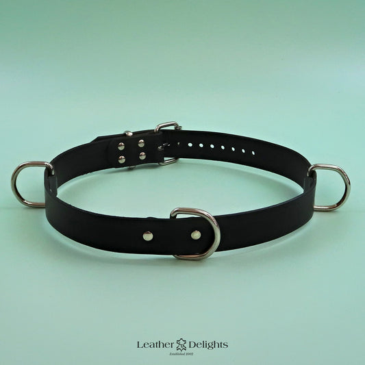 Ceinture avec anneau en D