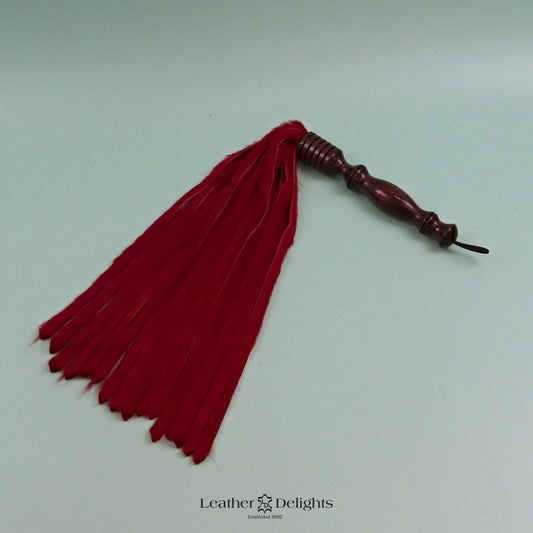 Red Rabbit Fur Flogger