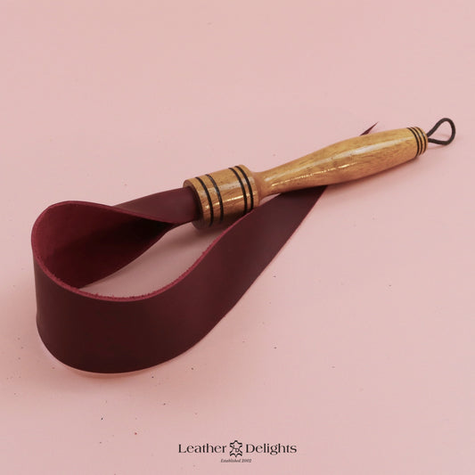 Soft Red Leather Dragon Tail
