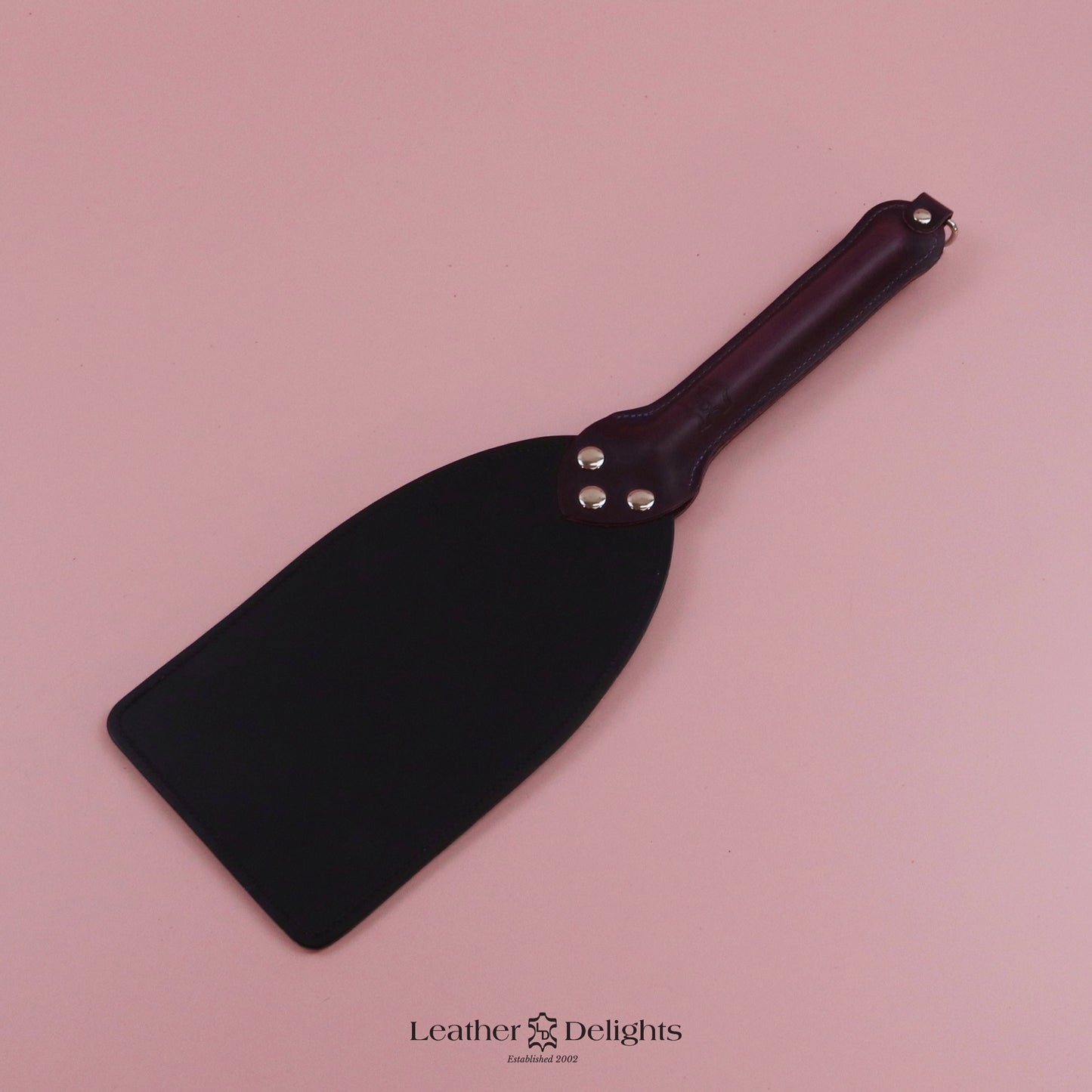 Booty Beater - Bones Leather with Purple Handle