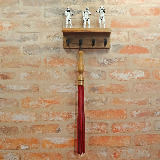 Red Suede Flogger