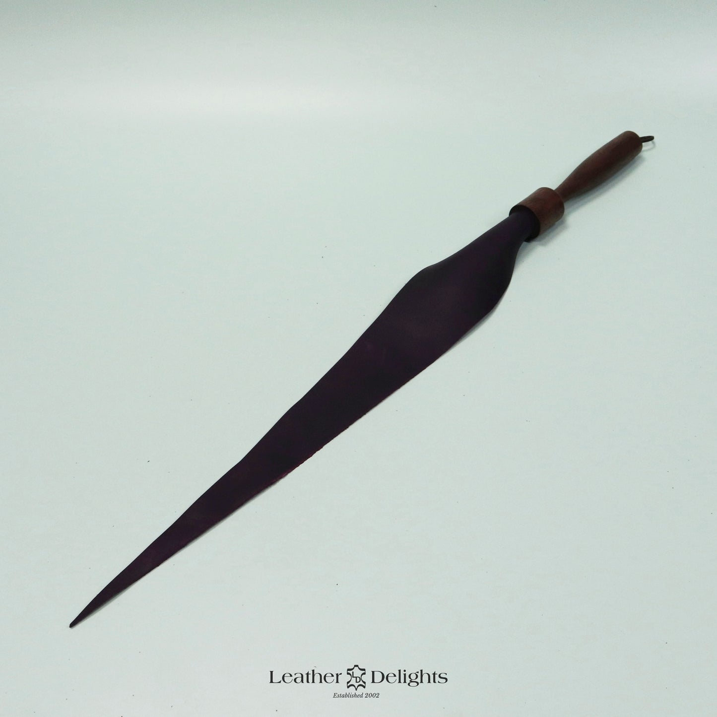 Soft Purple Leather Dragon Tail