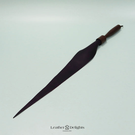 Soft Purple Leather Dragon Tail