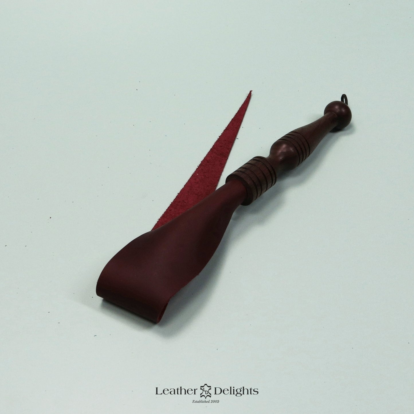 Soft Red Leather Dragon Tail