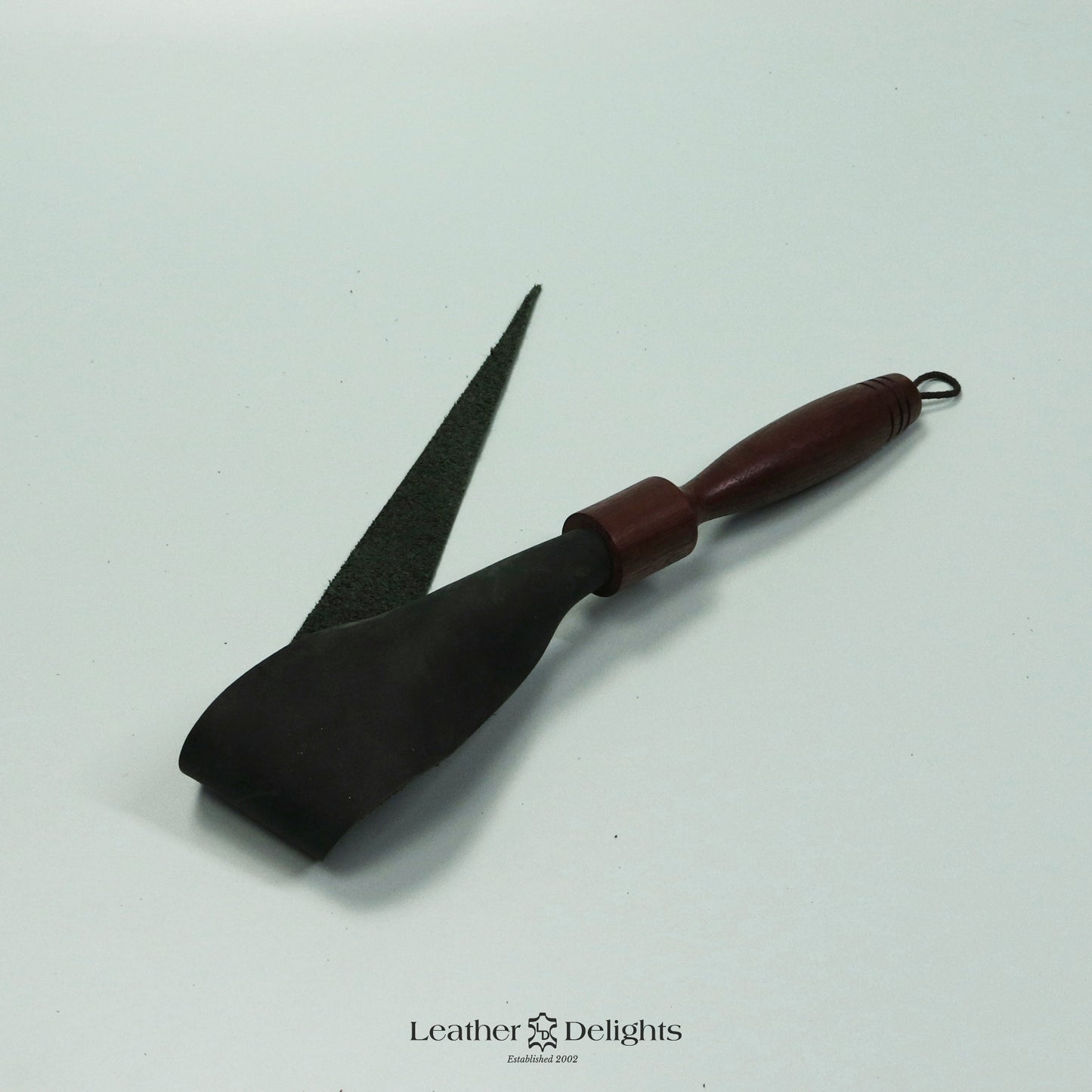 Soft Green Leather Dragon Tail