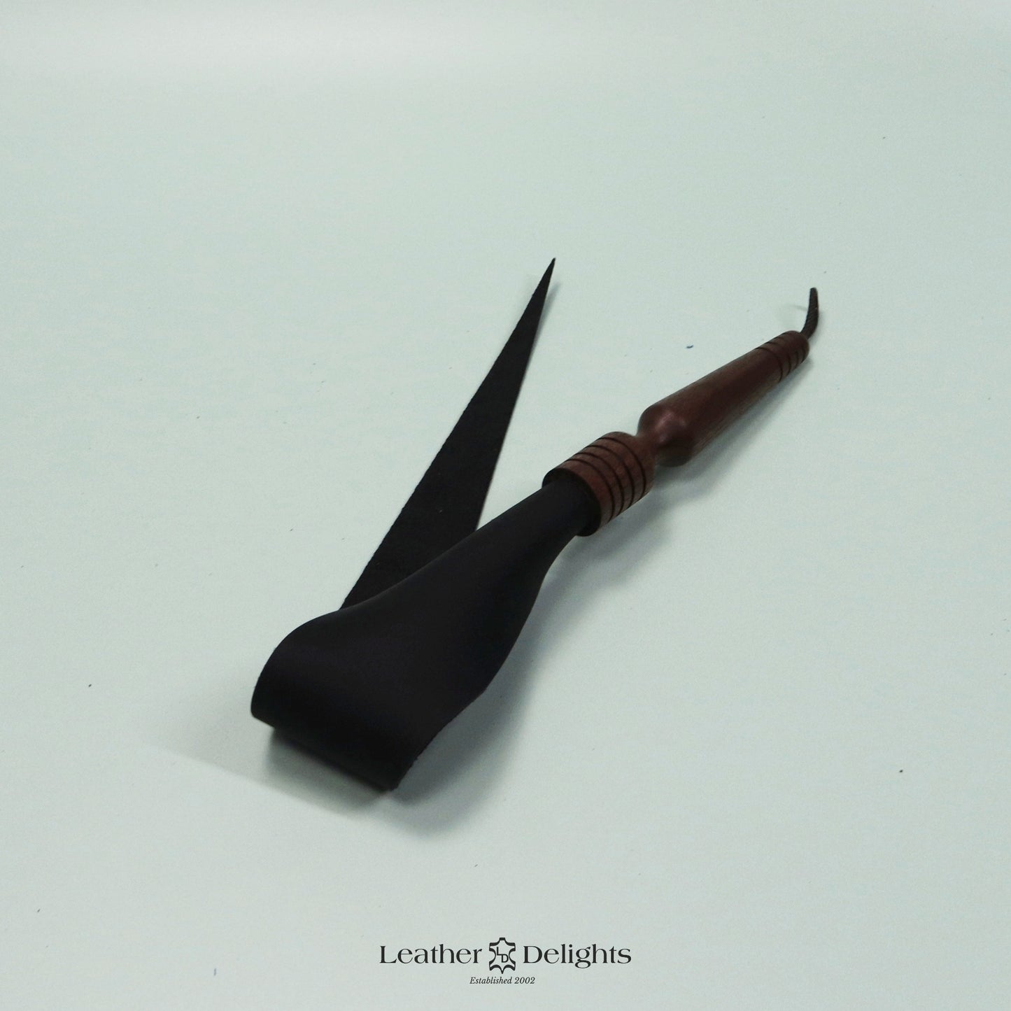 Soft Black Leather Dragon Tail