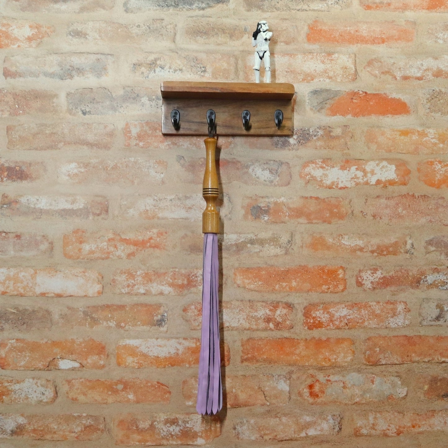 Lilac Lambskin Flogger