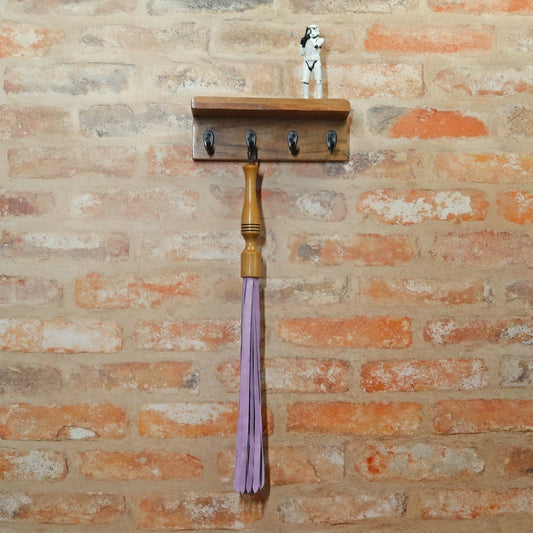 Lilac Lambskin Flogger