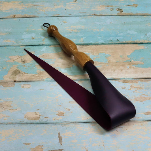Soft Purple Leather Dragon Tail