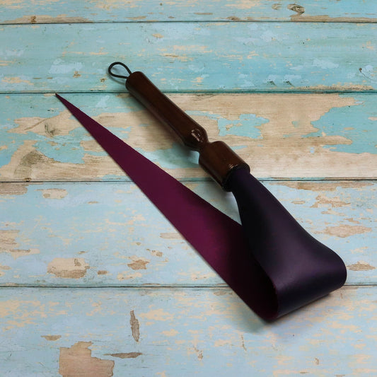 Soft Purple Leather Dragon Tail