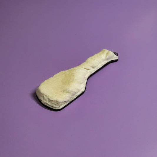 Intimidator Paddle - Brown Leather & Hair on Hide Reindeer