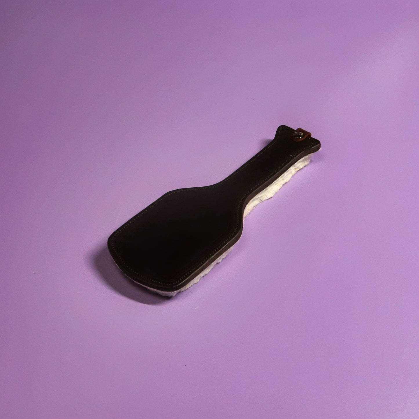 Intimidator Paddle - Brown Leather & Hair on Hide Reindeer