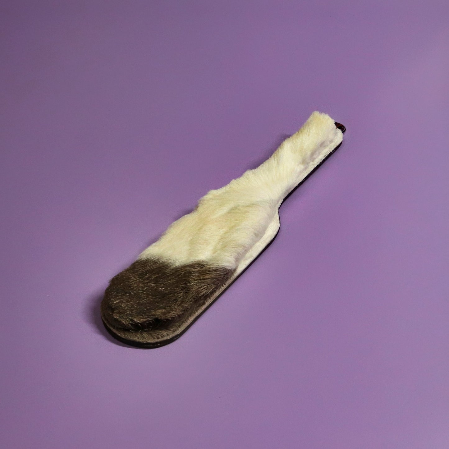 Colossus Paddle - Brown Leather & Hair on Hide Reindeer