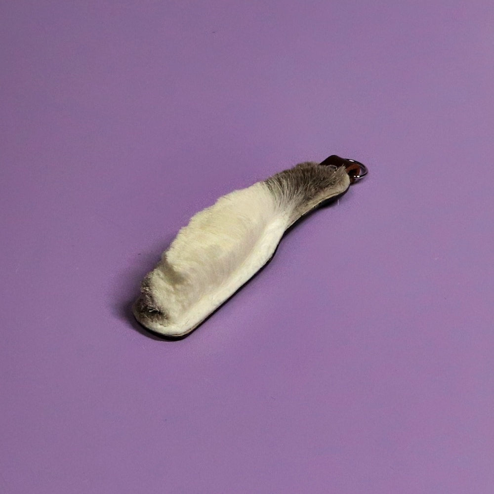 Mini Paddle - Brown Leather & Hair on Hide Reindeer