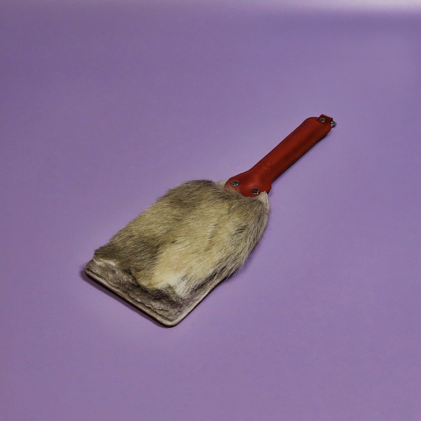 Booty Beater - Red Italian Leather & Hair on Hide Reindeer