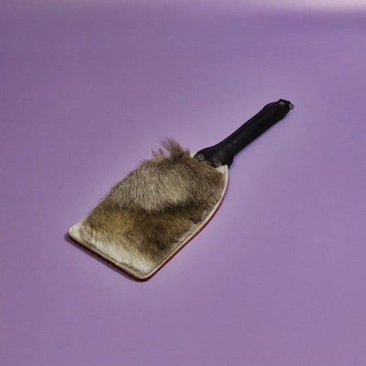 Booty Beater - Red Tyre Tread Rubber & Hair on Hide Reindeer