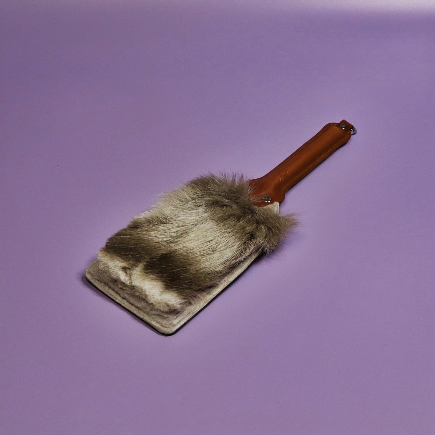 Booty Beater - Firm Brown Leather & Hair on Hide Reindeer