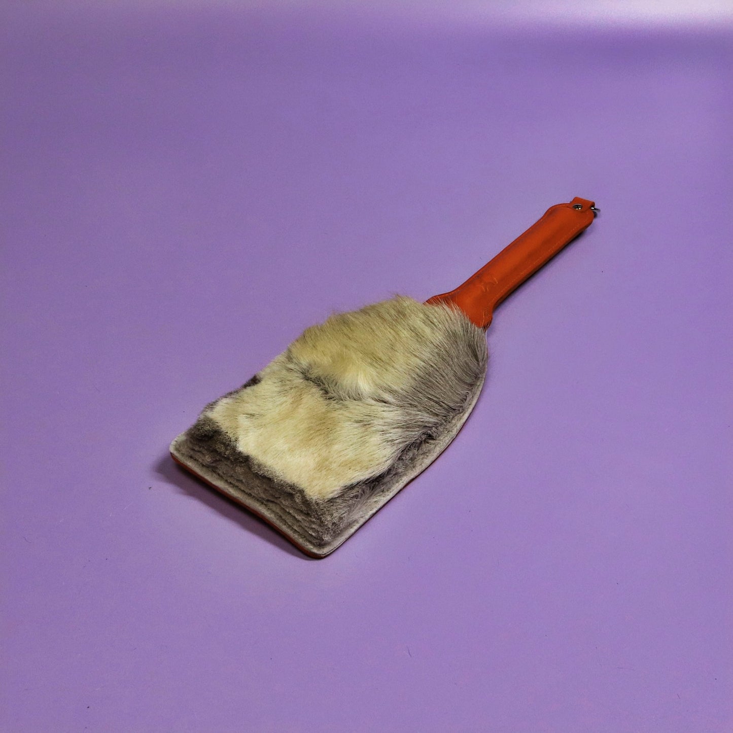 Booty Beater - Orange Italian Leather & Hair on Hide Reindeer