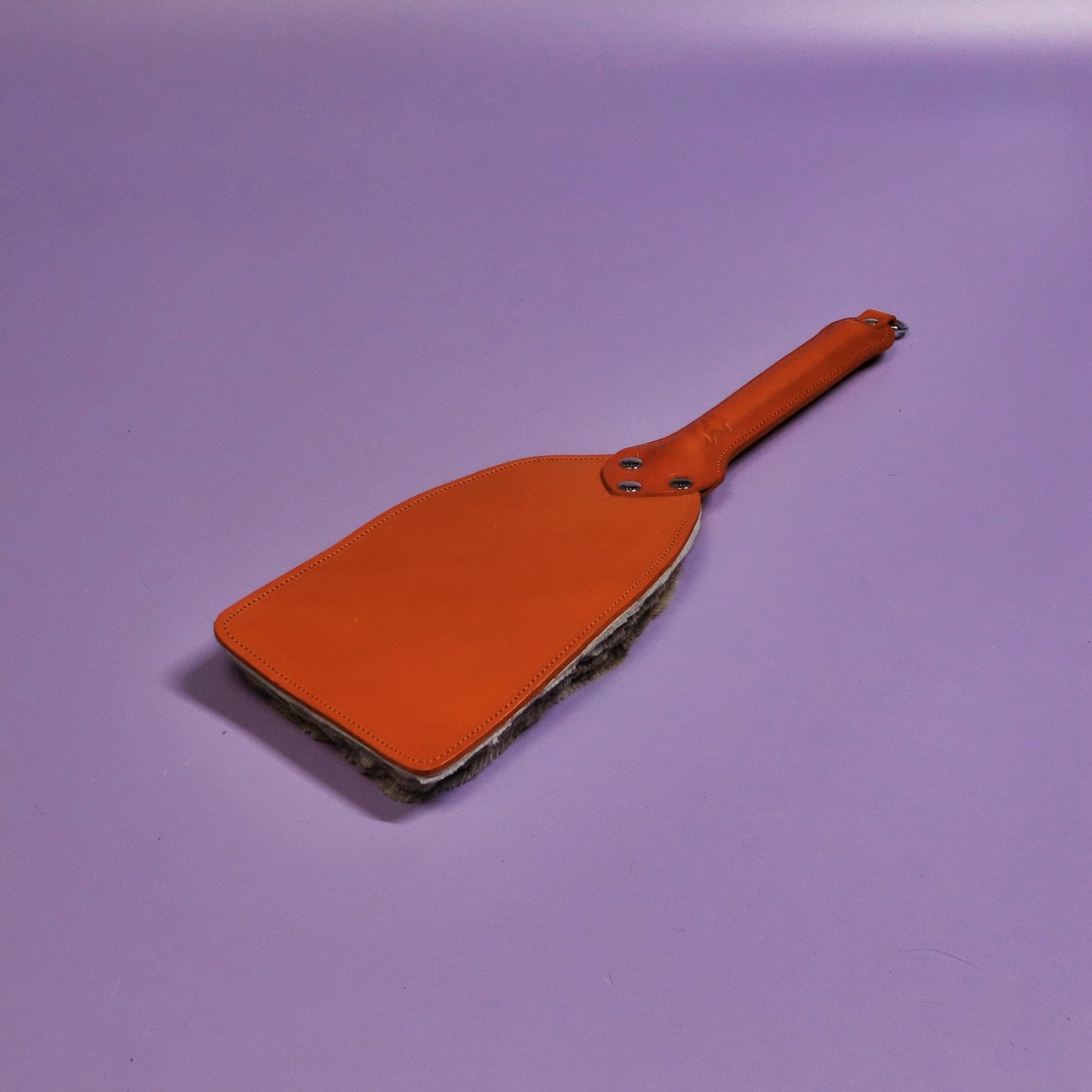 Booty Beater - Orange Italian Leather & Hair on Hide Reindeer