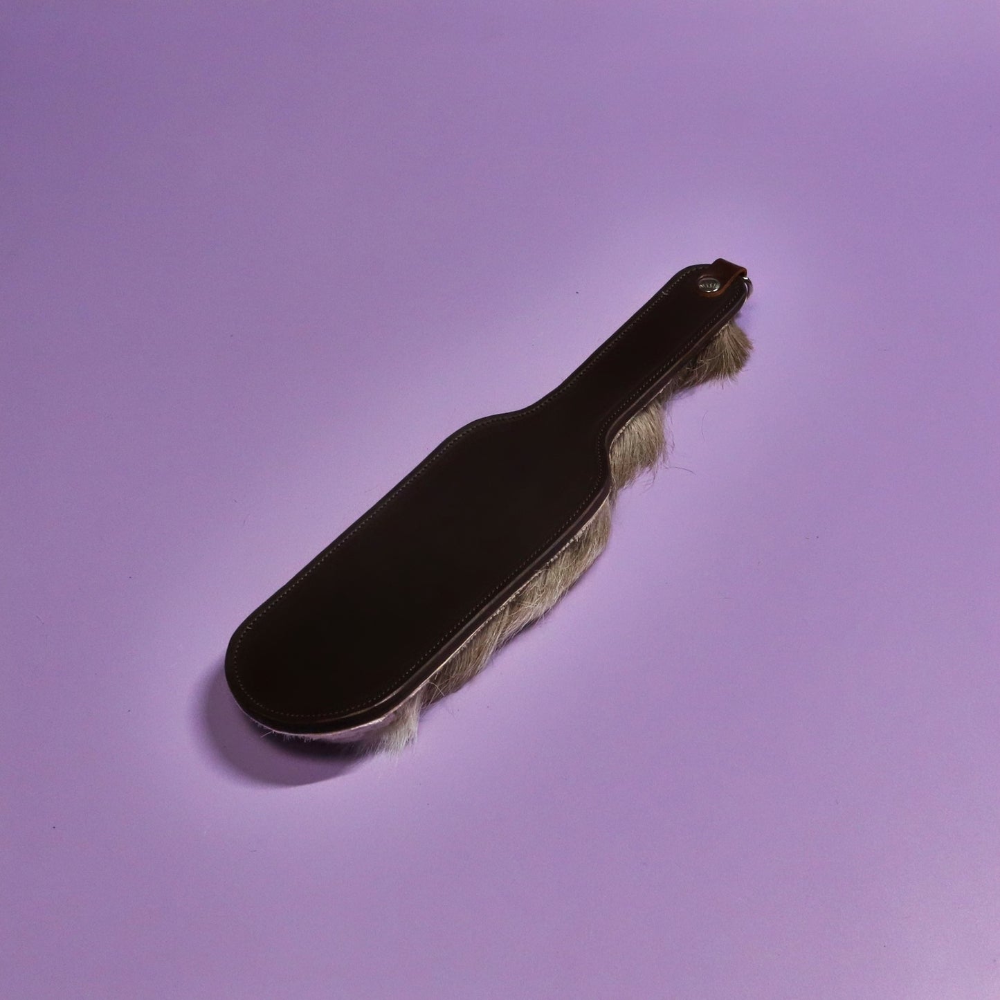 Colossus Paddle - Brown Leather & Hair on Hide Reindeer